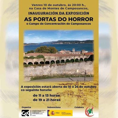 Camposancos inaugura la exposicin -As Portas do Horror-, un homenaje a las vctimas del franquismo