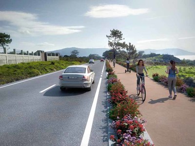A Guarda contar con una nueva senda peatonal y ciclista hasta Camposancos con una inversin de ms de 1,3 millones de euros