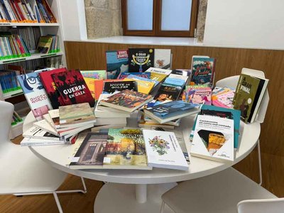 La Biblioteca Municipal de Salvaterra refuerza su coleccin con cien nuevas obras en gallego para todas las edades