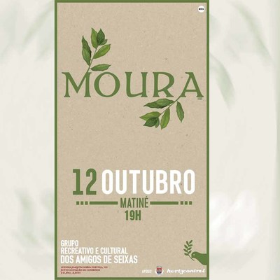 MOURA llevar su folk psicodlico a Seixas(Caminha) el 12 de octubre en un concierto matinal