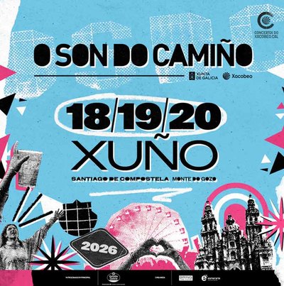 O Son Do Camio 2026 volver al O Monte do Gozo los das 18, 19 y 20 de junio