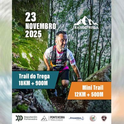 Todo listo para el Trail do Trega 2025: A Guarda acoger una nueva edicin con 12 y 18 kilmetros de pura montaa
