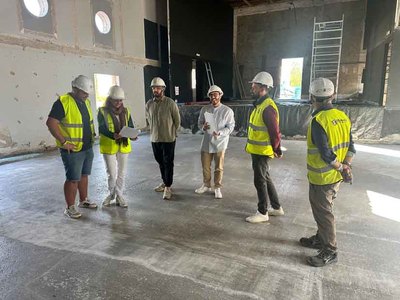Avanzan las obras de la nueva Casa da Cultura de Tomio, que abrir en primavera como centro cultural de referencia