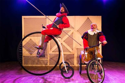 Quixote: humor, teatro y valores en una original versin para pblico infantil que llega este martes a Tui