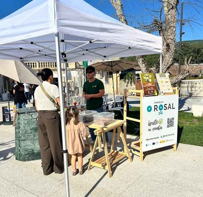 O Rosal apuesta por la economa circular con charlas, composteros y reciclaje de aceite usado