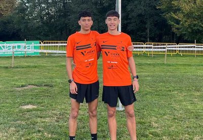 El joven atleta de A Guarda lex Sierpes vence en la categora sub18-sub20 del Cross de Zornotza