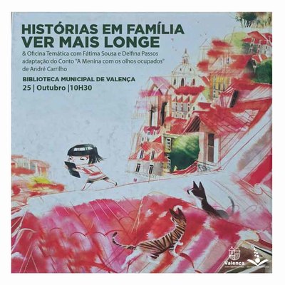 Valena celebra una nueva sesin de -Historias en Familia- con la obra -Ver Ms Lejos- este sbado 25 de octubre