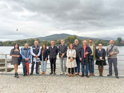 Tui inaugura el I Encuentro Ibrico de Turismo Fluvial Transfronterizo con una visita tcnica al casco histrico y al Club Nutico San Telmo