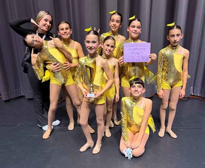 La Escuela de Danza Attitude de A Guarda, tercera de Europa en un concurso internacional