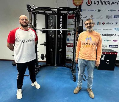 El Concello de O Rosal moderniza el pabelln municipal con material deportivo de ltima generacin