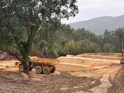 Vila Nova de Cerveira impulsa la regeneracin de la antigua mina de Covas para reforzar la seguridad y la proteccin ambiental