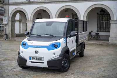 Caminha incorpora una nueva furgoneta elctrica para mejorar la gestin y recogida de biorresiduos