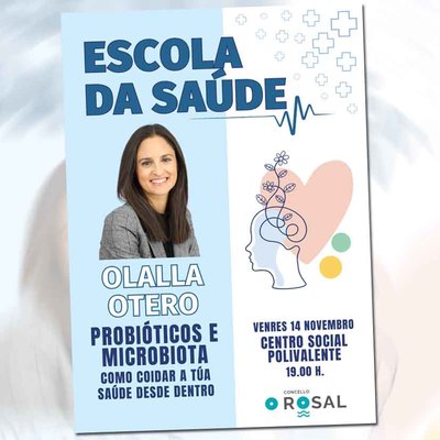 La Escuela de la Salud de El Rosal invita a descubrir los beneficios de los probiticos con Olalla Otero