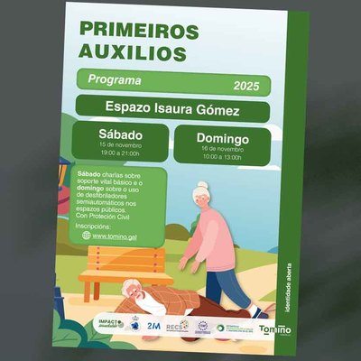 Tomio apuesta por la prevencin con dos jornadas de primeros auxilios junto a Proteccin Civil