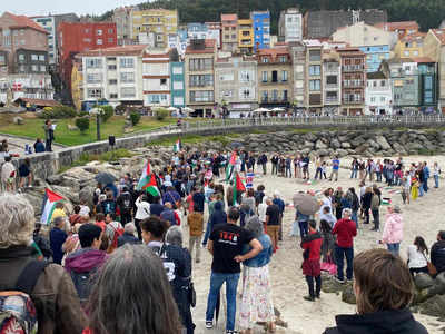 A Guarda, Tomio y Tui se unen a las movilizaciones del 13 de noviembre en apoyo a Palestina