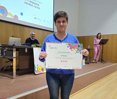 Tres Flores de Honra para O Rosal por su compromiso con la sostenibilidad y la innovacin ambiental