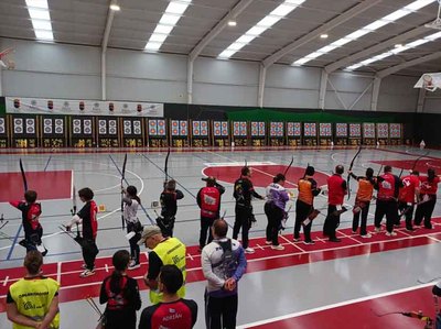 El Club Arco Trasno de Tomio logra cinco medallas en la tercera jornada de la Liga Gallega de Sala
