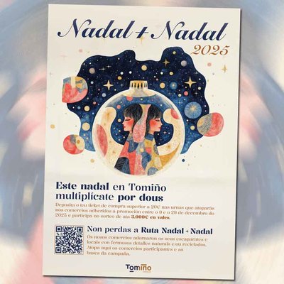 Nadal+Nadal: Tomio activa su campaa navidea con sorteos y concurso de decoracin comercial