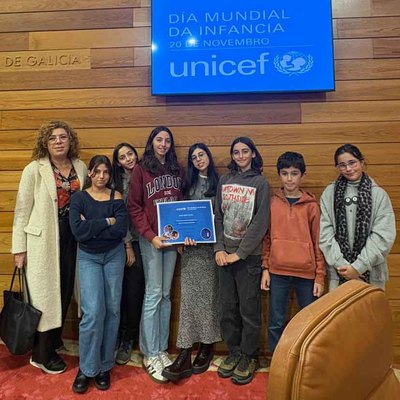 La juventud de Tui lleva al Parlamento su demanda de derechos digitales y proteccin en el entorno online