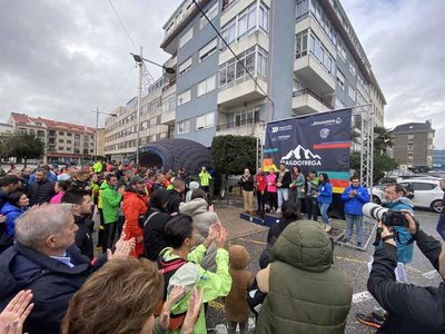 Emocin mxima en A Guarda: llegadas ajustadas y doble coronacin en el Trail do Trega 2025