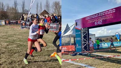 xito para el Atletismo Trega: dos atletas de Tomio y A Guarda destacan en el Cross Internacional de Atapuerca