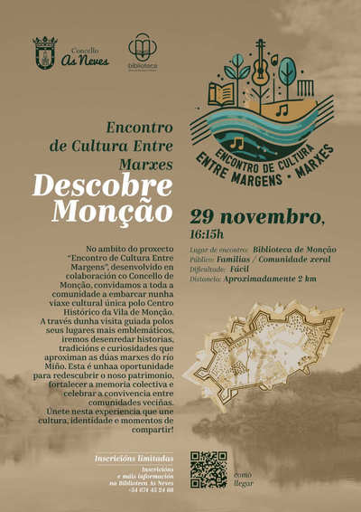 As Neves y Moncao se unen este sbado en una nueva ruta cultural del programa -Encontro de Cultura entre Marxes-