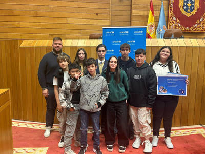 Tomio da voz a su juventud en el XIII Foro de UNICEF sobre derechos digitales y privacidad