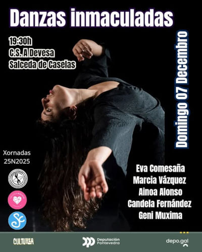 Salceda acoge un evento de danza interpretativa vinculado a las Xornadas 25N2025