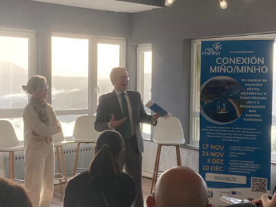 La Diputacin analiz en A Guarda la gestin integral del ro Mio como recurso turstico compartido