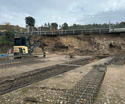 As Neves inicia las obras de las nuevas pistas municipales de pdel