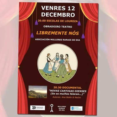 Loureza celebra este viernes una tarde cultural con teatro y audiovisual sobre la memoria de Oia