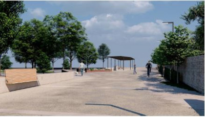 A Guarda transformar la ra Rosala de Castro en un gran espacio peatonal