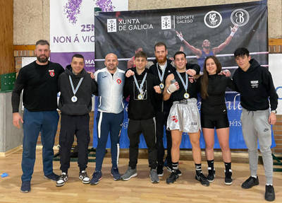 Salceda brilla en el Campeonato Gallego de Boxeo de Promesas