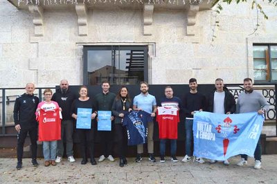 Deporte y diversin en Tomio: el Concello y el RC Celta lanzan el primer Clinic de Nadal