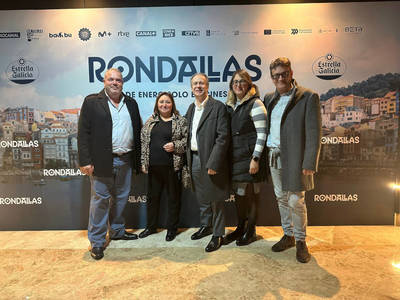 xito total en la premiere de -Rondallas-, rodada en A Guarda