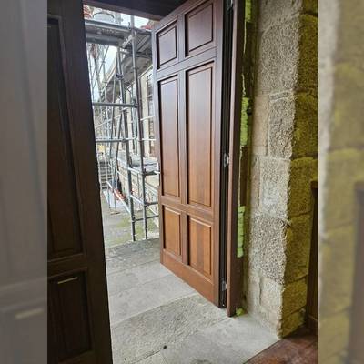 Comienzan las obras en la Casa do Conde de Salvaterra de Mi�o para convertirla en espacio enogastron�mico