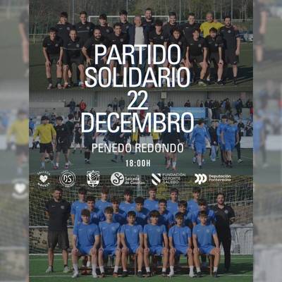 Salceda de Caselas vibra con el f�tbol y apoya la causa solidaria de la Fundaci�n Denis Su�rez