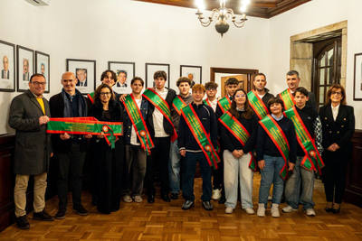 Caminha rinde homenaje al Sporting Clube Caminhense tras proclamarse Campe�n Nacional en 2025