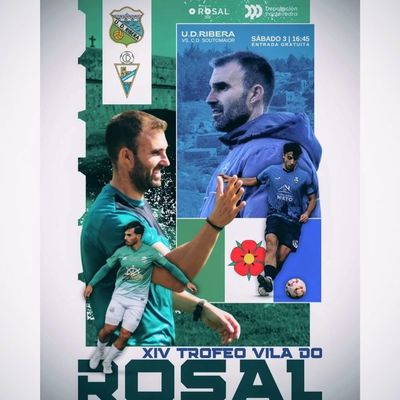 O Rosal acoge el XIV Trofeo Vila do Rosal con un emotivo duelo entre la UD Ribera y el CD Soutomaior