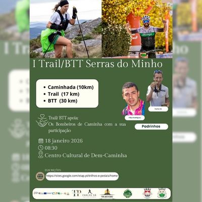 El I Trail/BTT Serras do Minho recorrer� Caminha el 18 de enero con fines solidarios