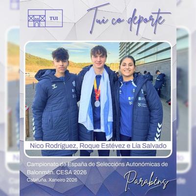 Tui celebra el �xito de sus jugadores en el Campeonato de Espa�a de Selecciones Auton�micas de Balonmano 2026