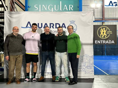 El I Torneo A Guarda P�del confirma el auge de este deporte en el municipio