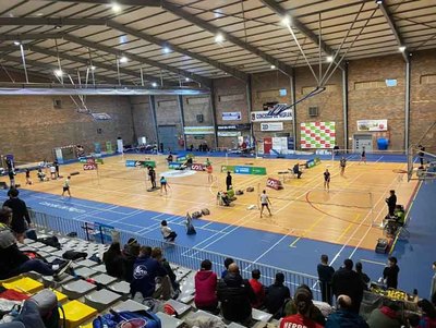 Gran papel de los deportistas de As Neves en el M�ster Nacional de B�dminton celebrado en Nigr�n