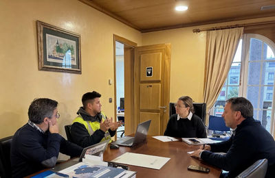 Primera reuni�n de trabajo en Salvaterra de Mi�o para la digitalizaci�n integral del sistema de agua