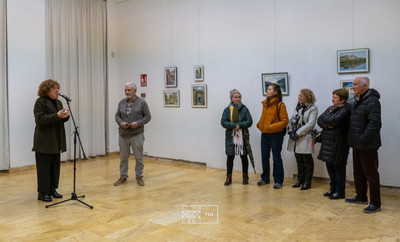 Tui descubre la obra pict�rica de Jos� Jes�s Blanco P�rez en su primera exposici�n