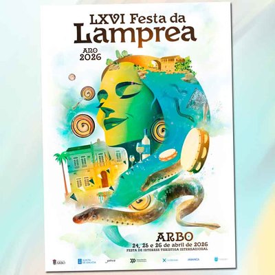 Arbo desvela el cartel de la LXVI Festa da Lamprea bajo el lema -Unha homenaxe �s Mulleres-