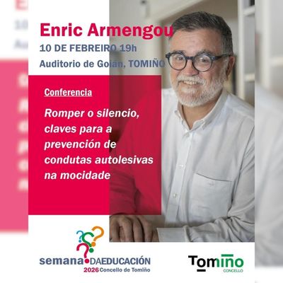 Tomi�o acoge una charla sobre prevenci�n del suicidio juvenil con Enric Armengou