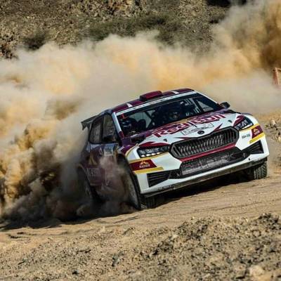 El copiloto salvaterrense C�ndido Carrera abre la temporada de ralis con un triunfo de prestigio