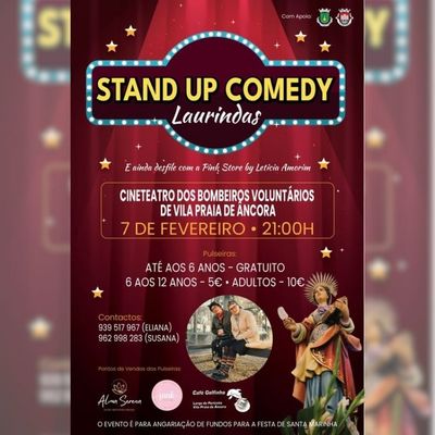 Stand Up Comedy Laurindas llega a Vila Praia de Ancora 