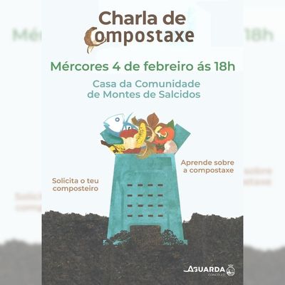 El Concello da Guarda contin�a su apuesta por la econom�a circular con una sesi�n de compostaje en Salcidos